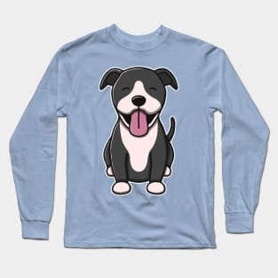 Cute Pitbull Long Sleeve T-Shirt